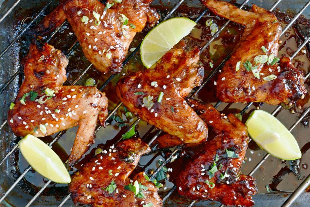 Ali di pollo con salsa di soia