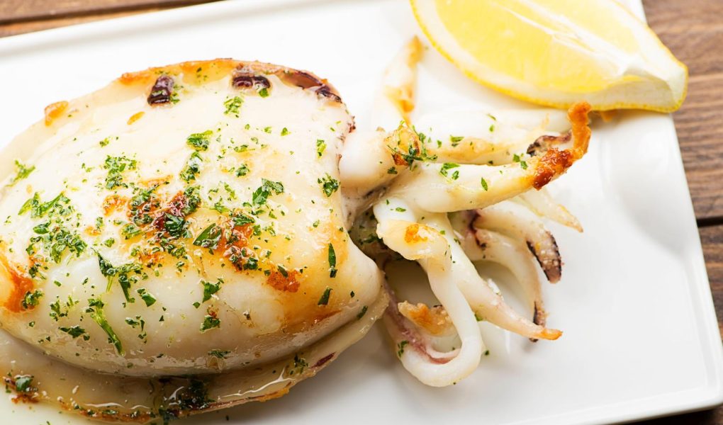 Calamari alla griglia