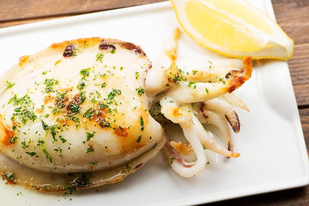 Calamari alla griglia