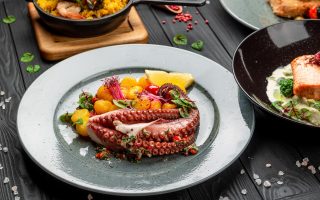 Carpaccio di polpo