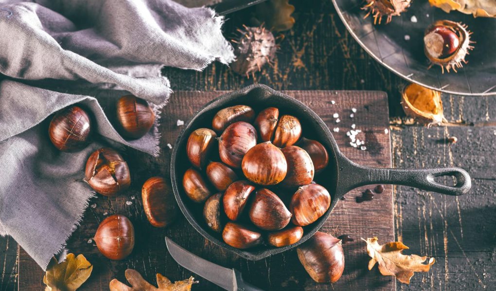 Castagne in friggitrice ad aria