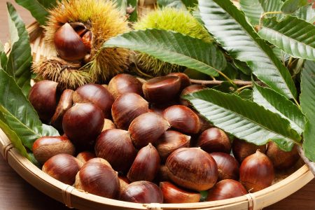 Castagne in padella