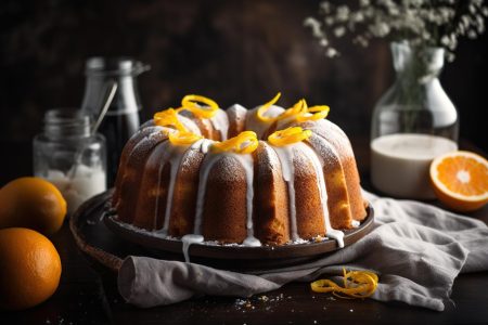 Ciambella all'arancia