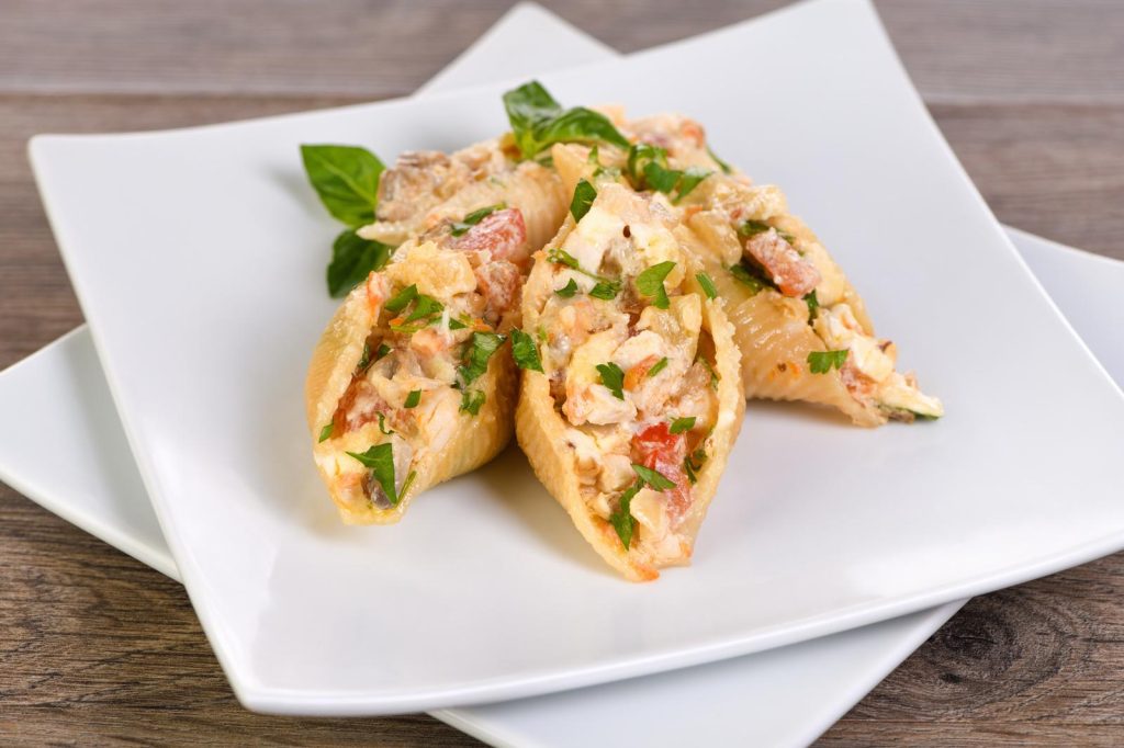 Conchiglioni ripieni al forno