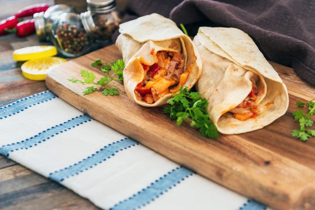 Fajitas di pollo