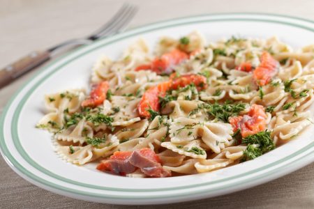 Farfalle al salmone