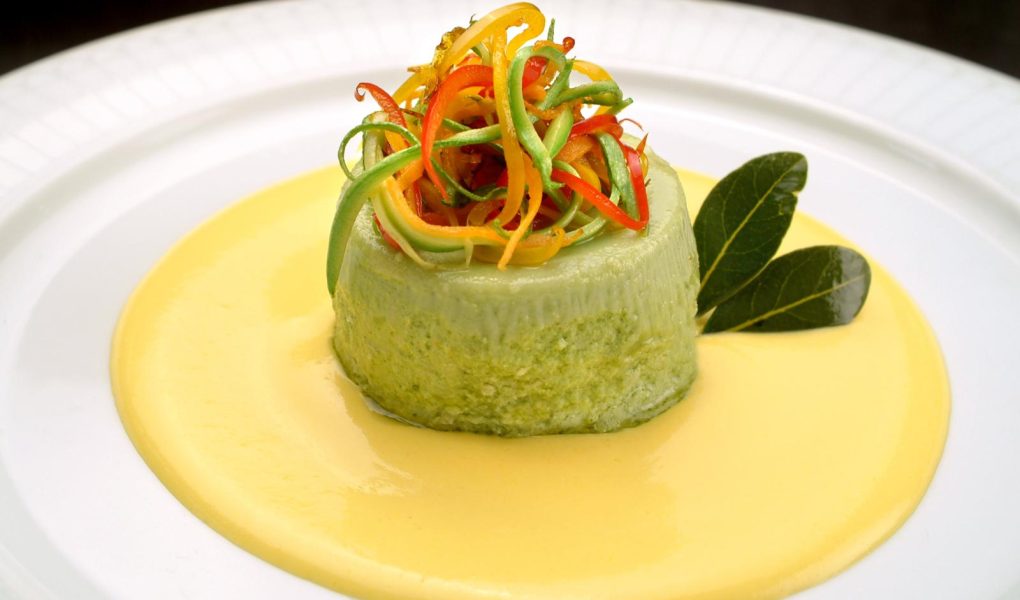 Flan di spinaci