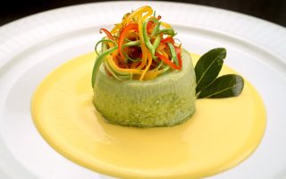 Flan di spinaci