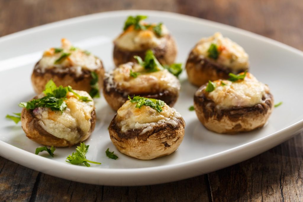 Funghi ripieni