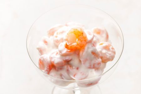 Gamberetti in salsa rosa