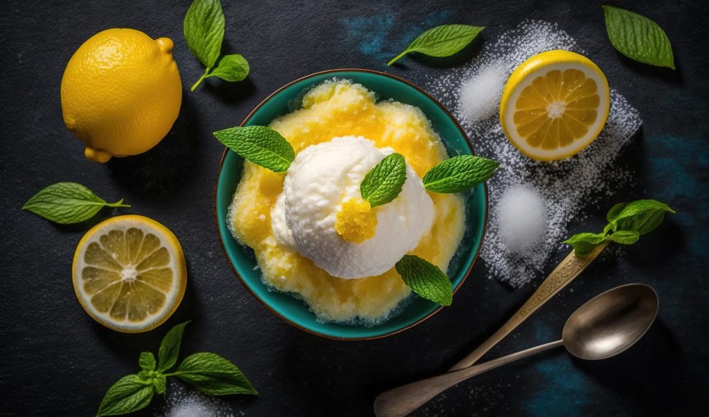 Granita al limone