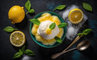 Granita al limone