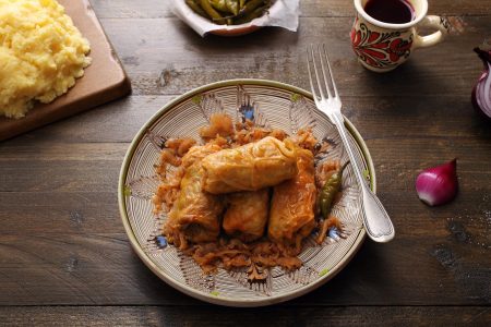 Involtini di verza vegetariani