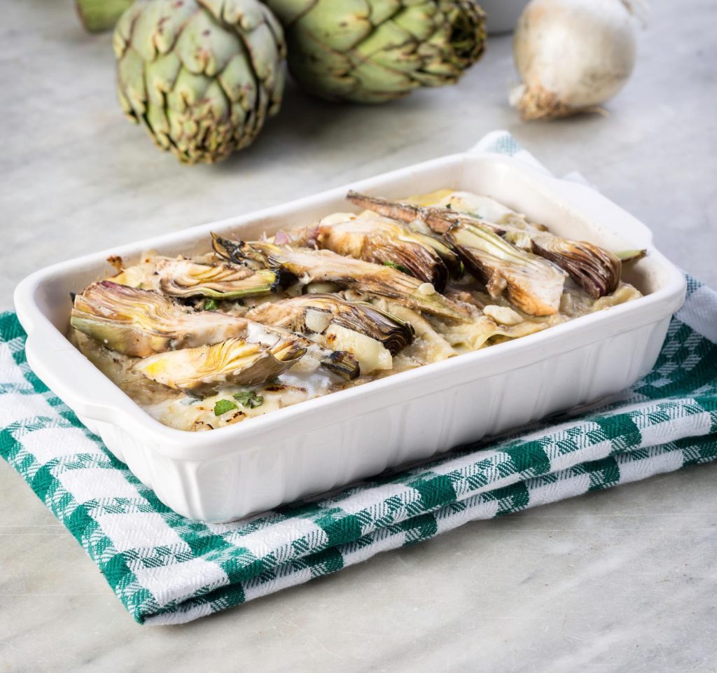 Lasagne ai carciofi