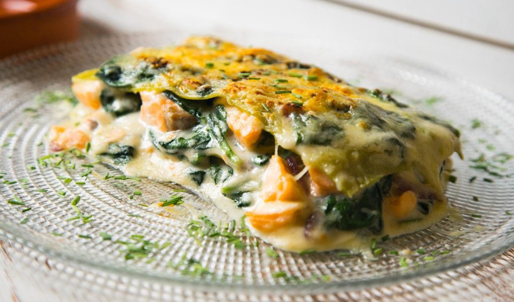 Lasagne al salmone
