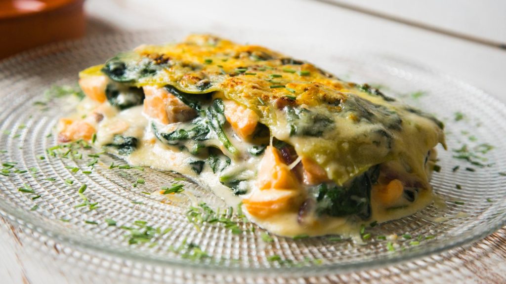 Lasagne al salmone