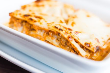 Lasagne zucca e salsiccia