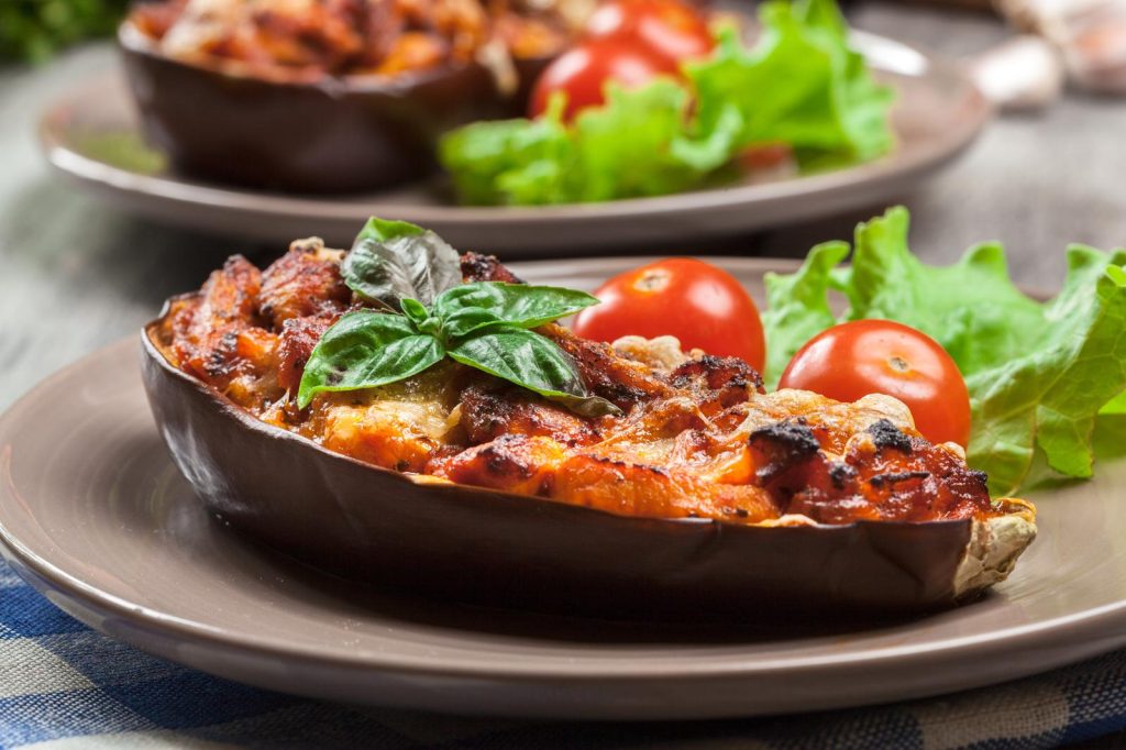 Melanzane ripiene al forno