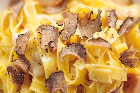 Nidi di tagliatelle al forno