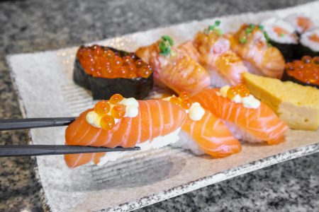 Nigiri salmone