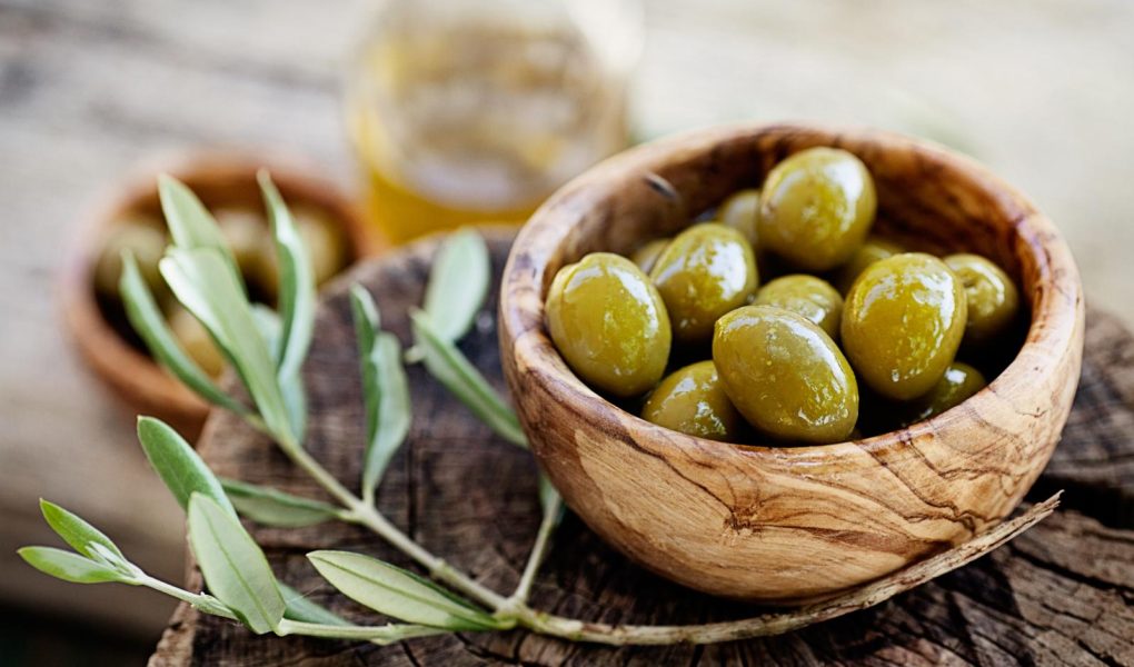 Olive schiacciate