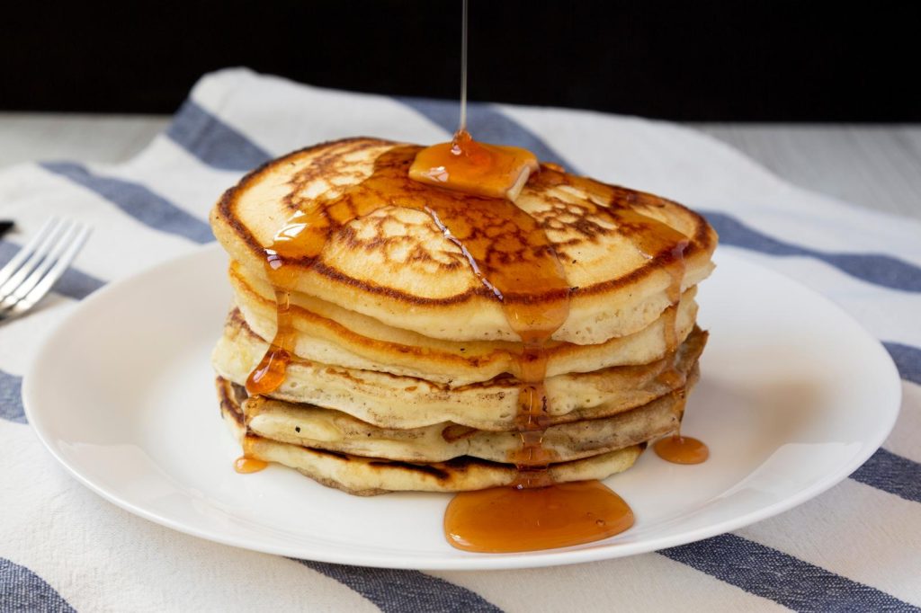 Pancake con albumi