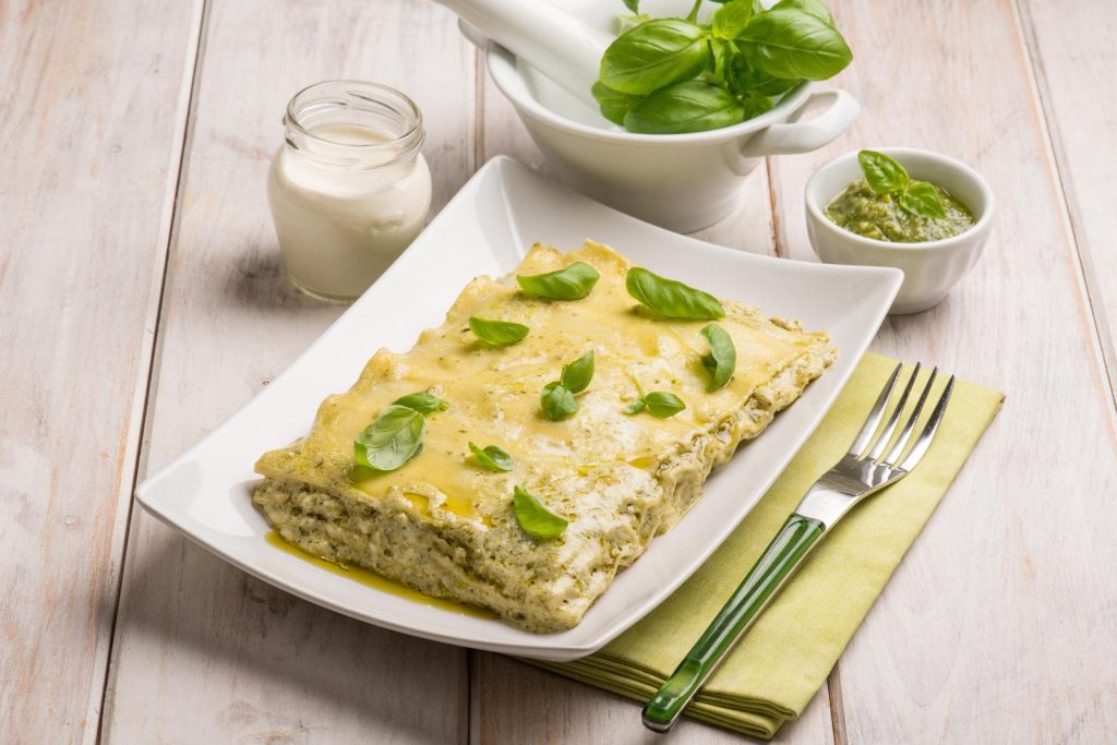 Pasta al forno bianca