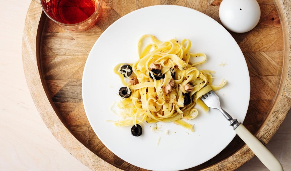Pasta al tonno in bianco