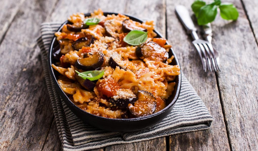 Pasta con le melanzane