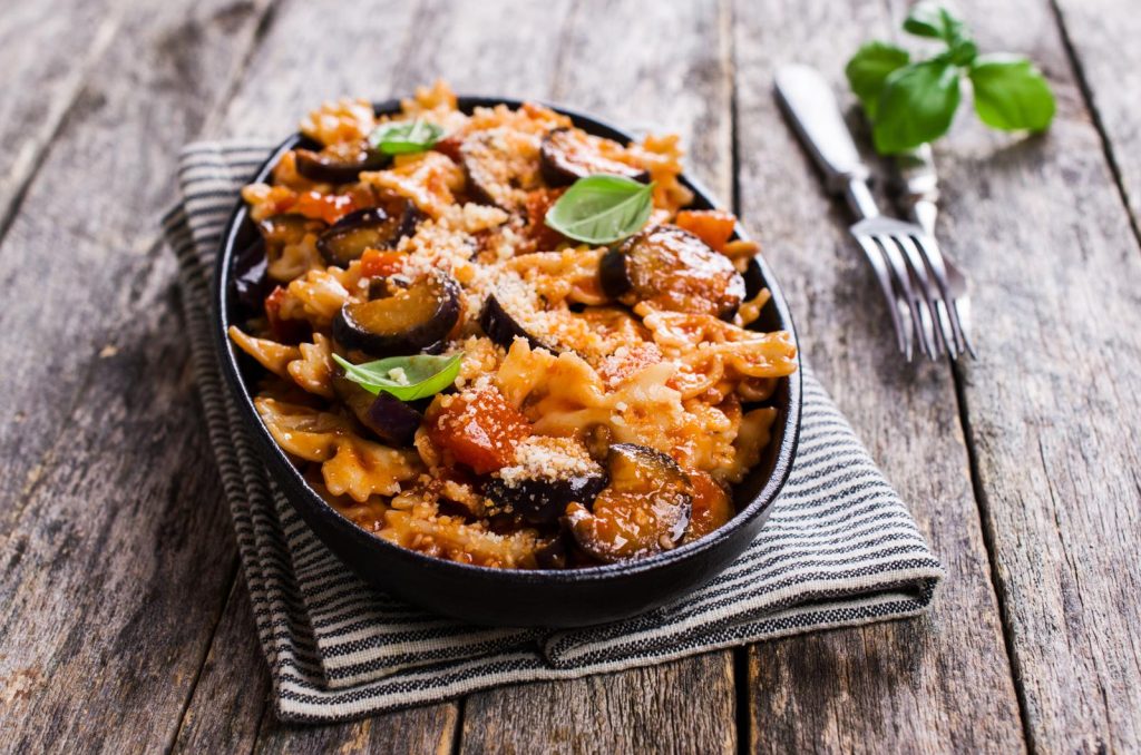 Pasta con le melanzane