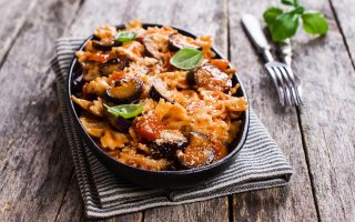 Pasta con le melanzane