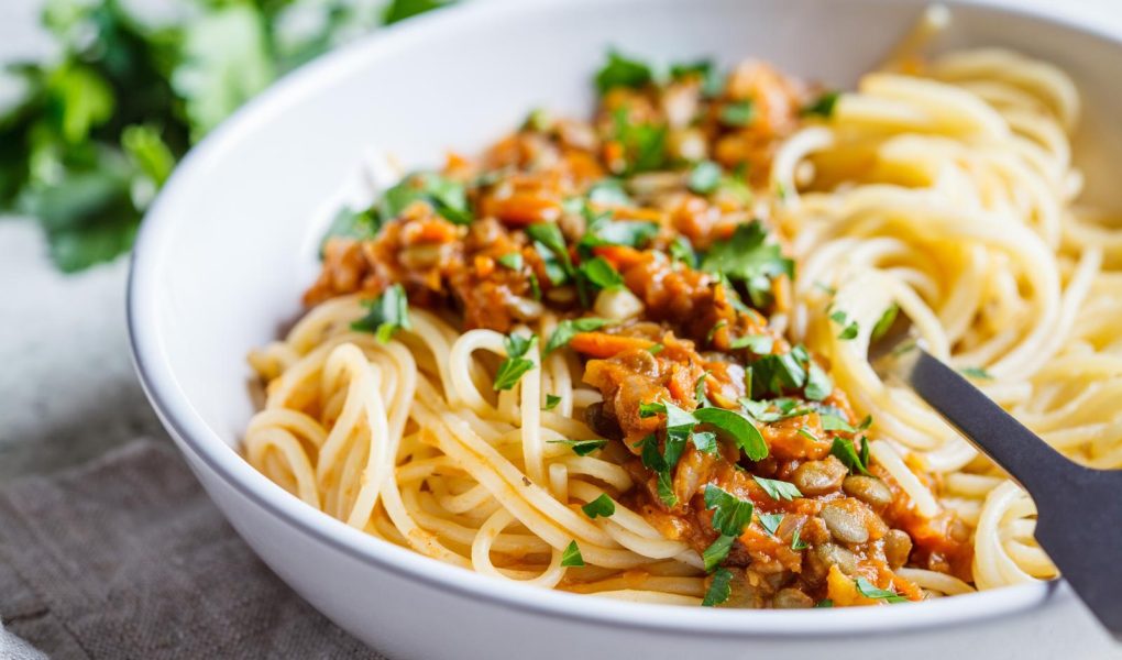 Pasta con lenticchie
