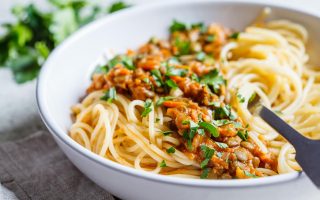 Pasta con lenticchie