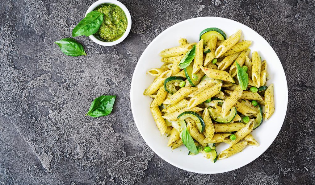 Pasta con piselli