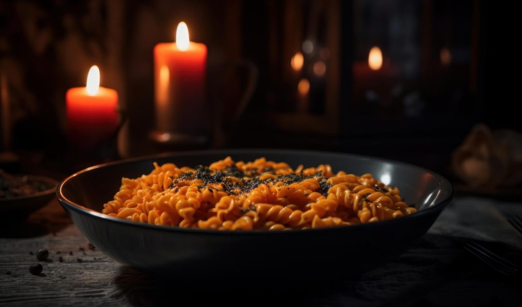 Pasta zucca e salsiccia