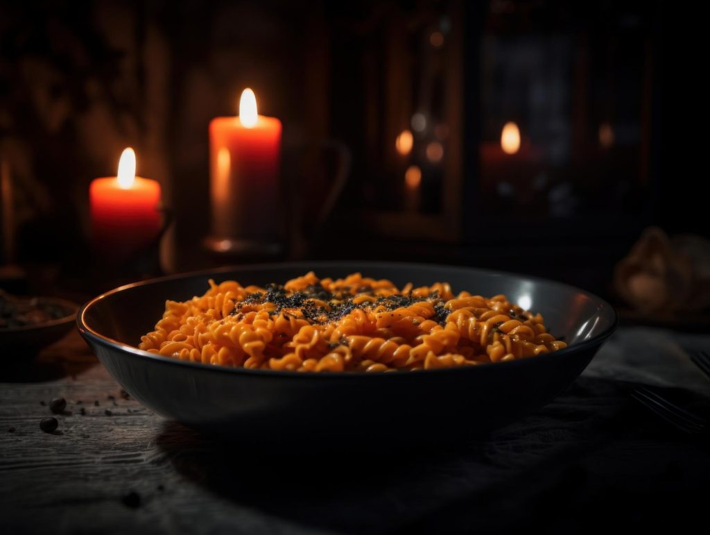 Pasta zucca e salsiccia