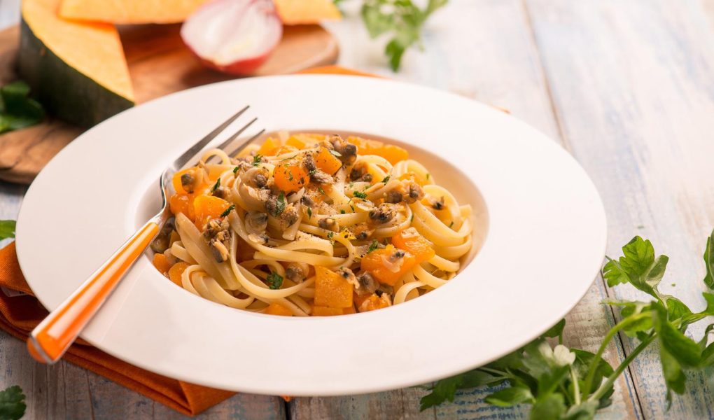 Pasta zucchine e pancetta