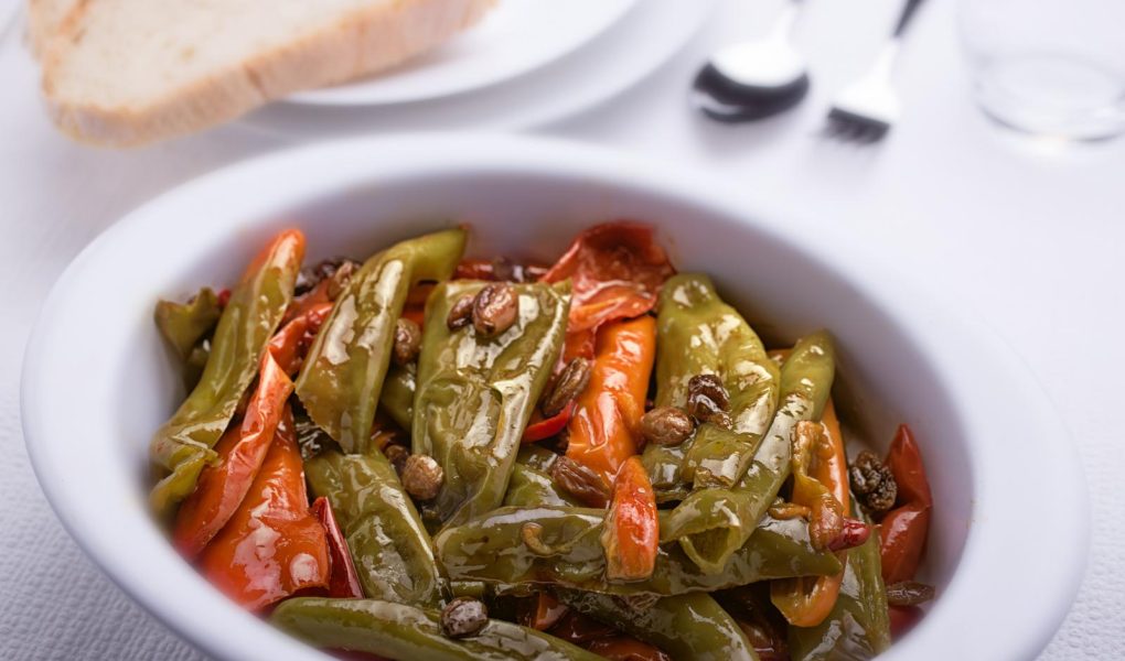 Peperoni in agrodolce