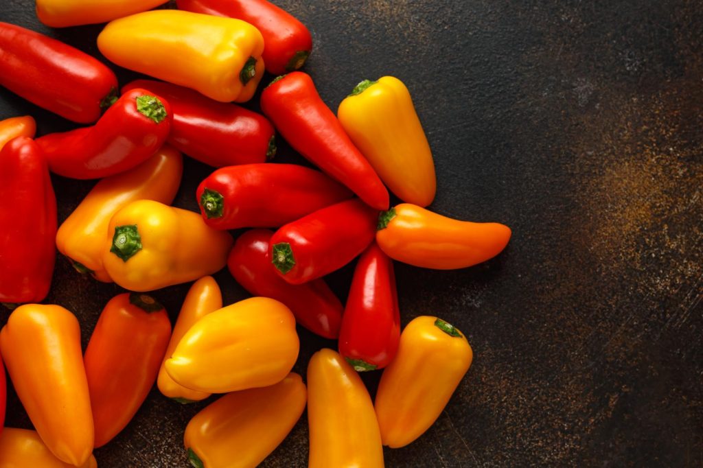 Peperoni ripieni senza carne