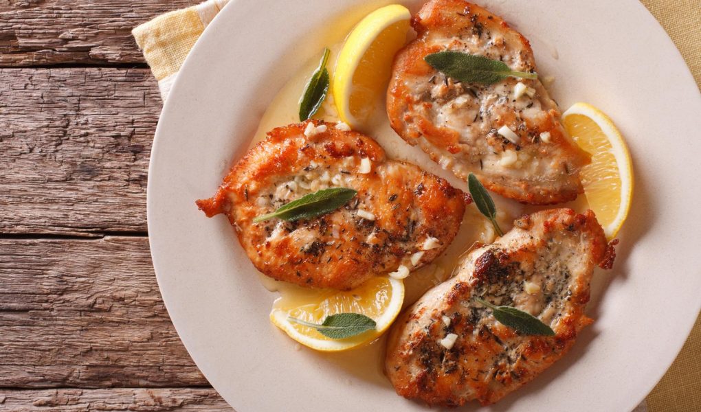 Petto di pollo al limone