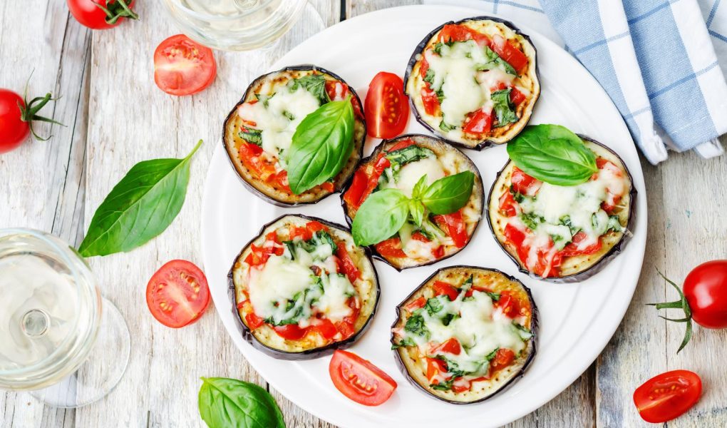 Pizzette di melanzane