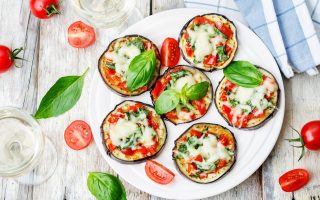 Pizzette di melanzane