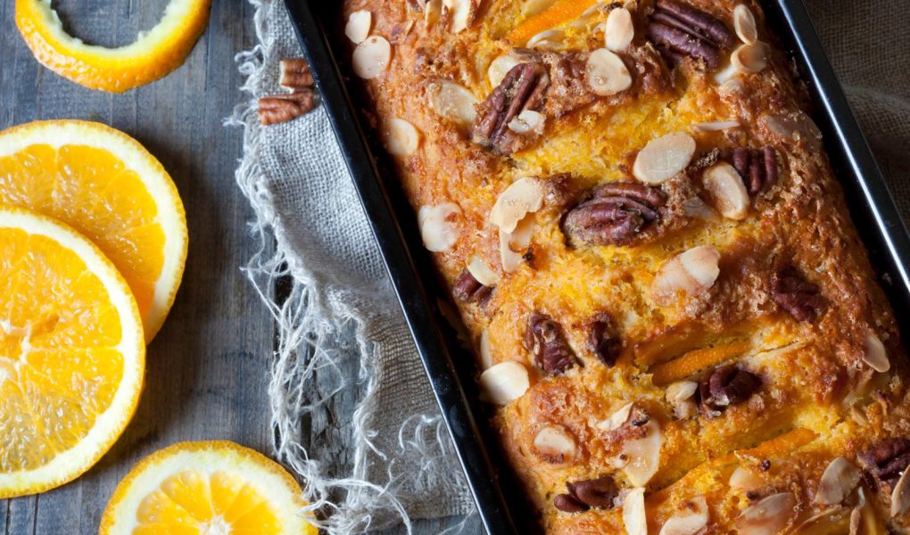 Plumcake all'arancia