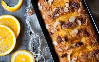 Plumcake all'arancia