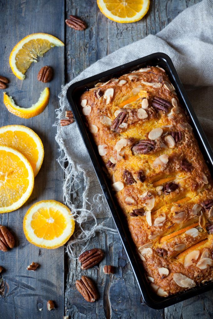 Plumcake all'arancia