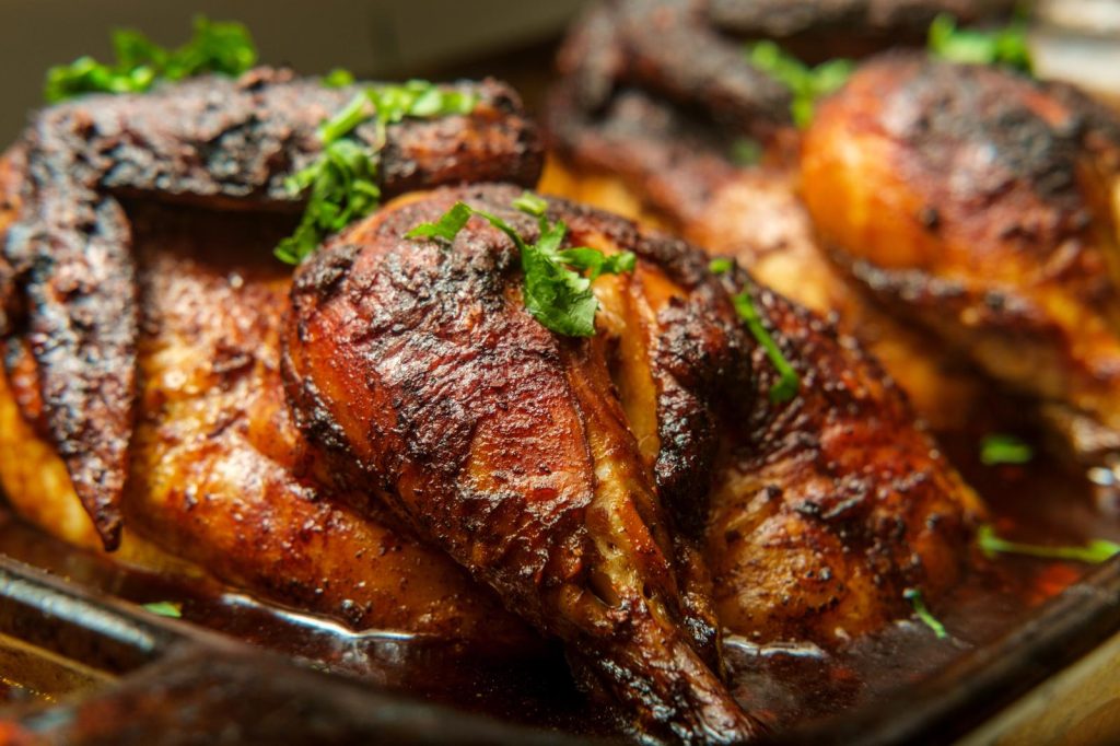 Pollo allo spiedo