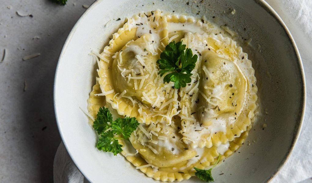 Ravioli burro e salvia