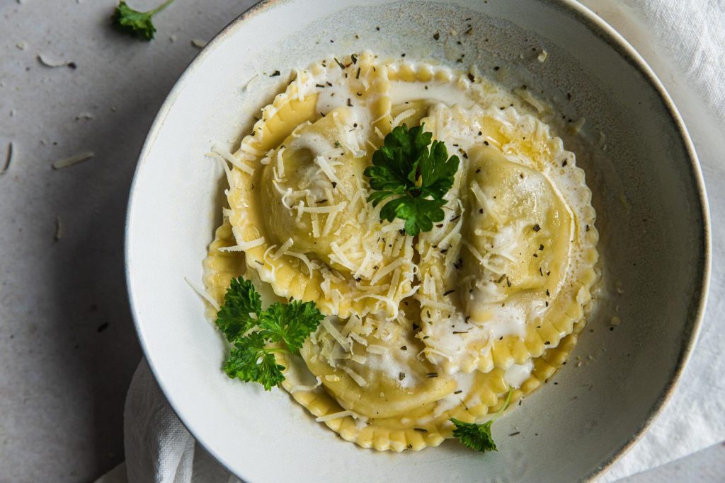 Ravioli burro e salvia