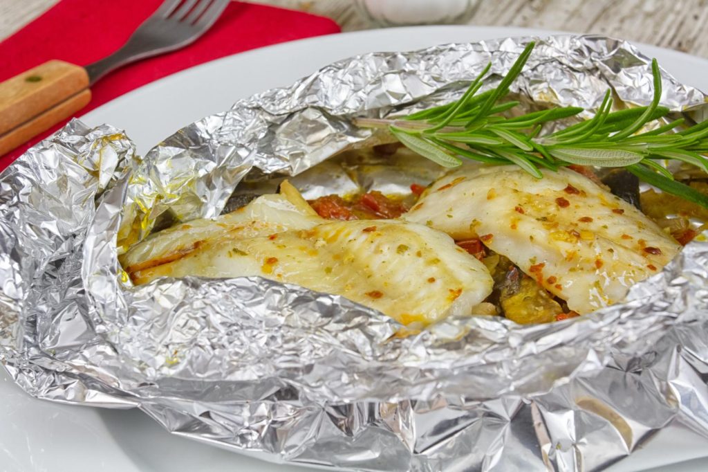 Ricciola al forno