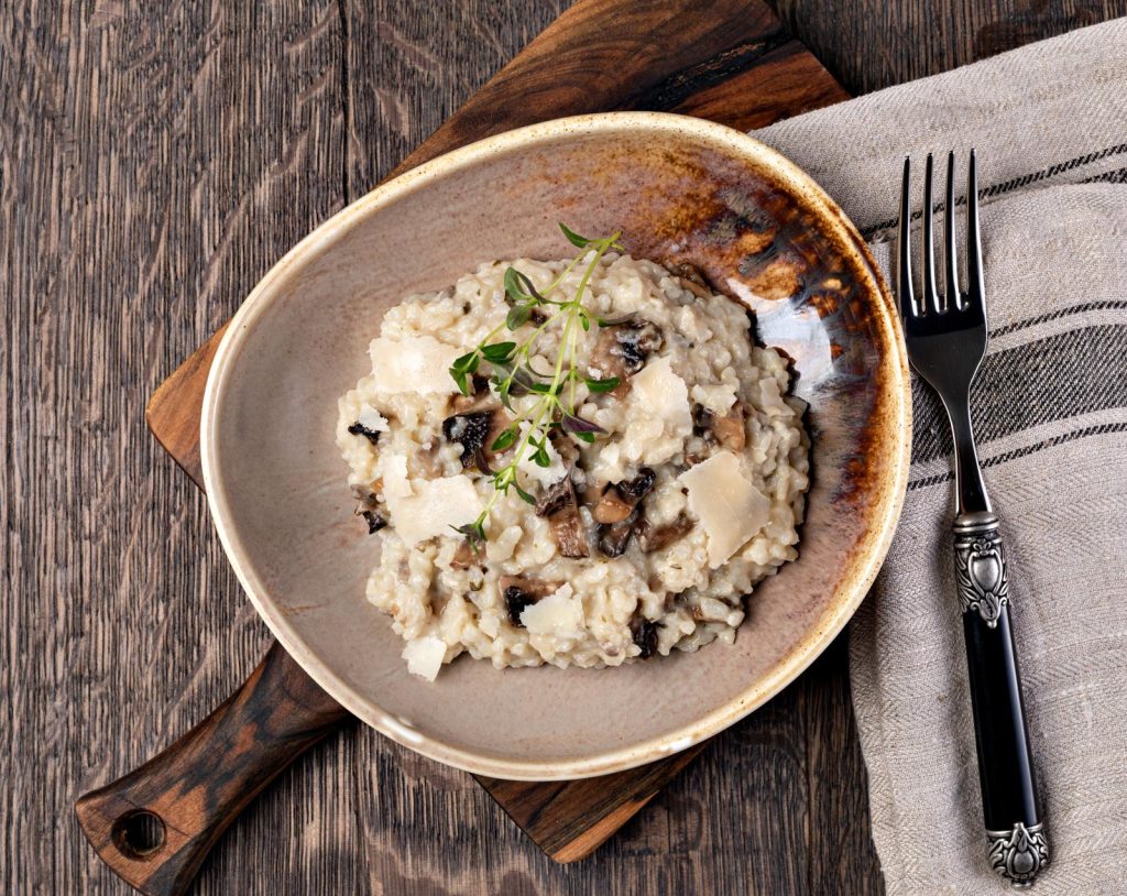 Risotto ai funghi secchi
